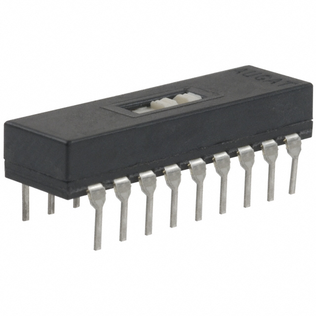 SWITCH SLIDE 6PDT 0.4VA 20V 6-1825011-2 ALCOSWITCH Switches / TE