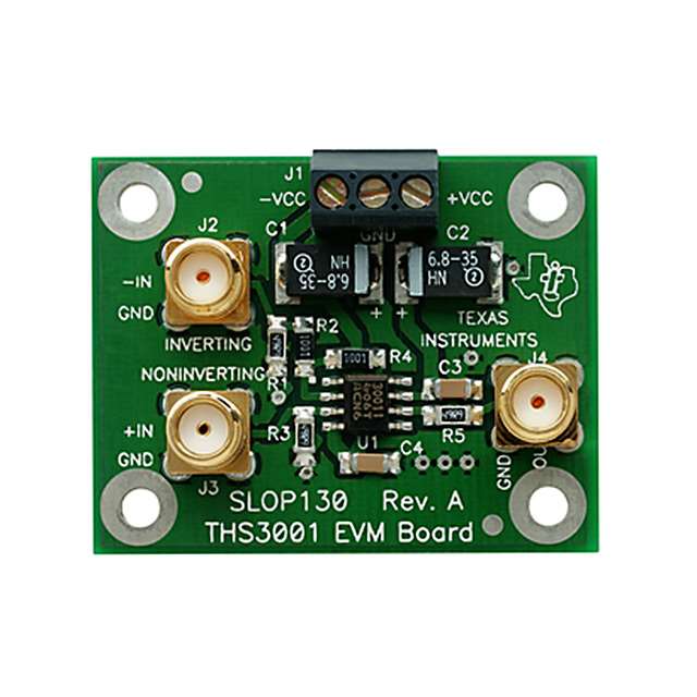 EVAL BOARD FOR THS3001【THS3001EVM】