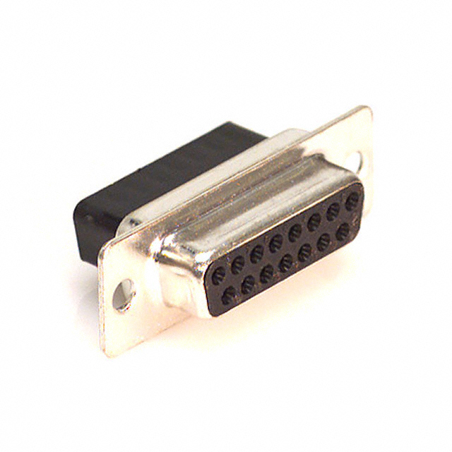 【170-015-273L000】CONN D-SUB HOUSING RCPT 15POS