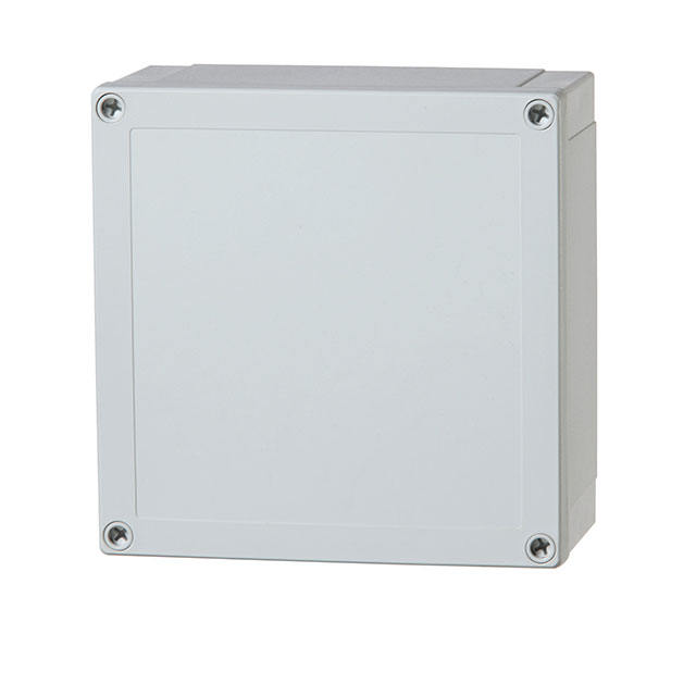 【UL PC 125/50 LG】BOX PLAS LGT GRY 5.1"L X 5.1"W