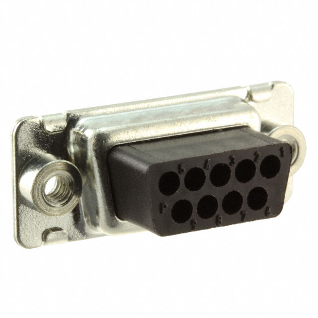 【09670095602】CONN D-SUB HOUSING PLUG 9POS