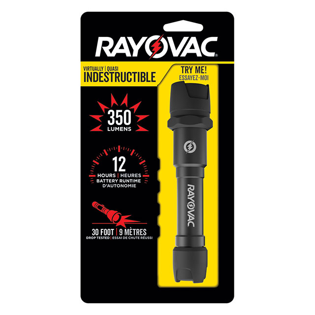 【ROVDIY2AA1】RAYOVAC VIRTUALLY INDESTRUCTIBLE