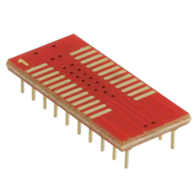【20-350000-11-RC】SOCKET ADAPTER SOIC TO 20DIP 0.3