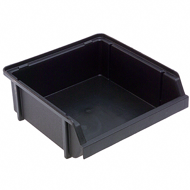 【6771BC】BIN PLASTIC BLACK