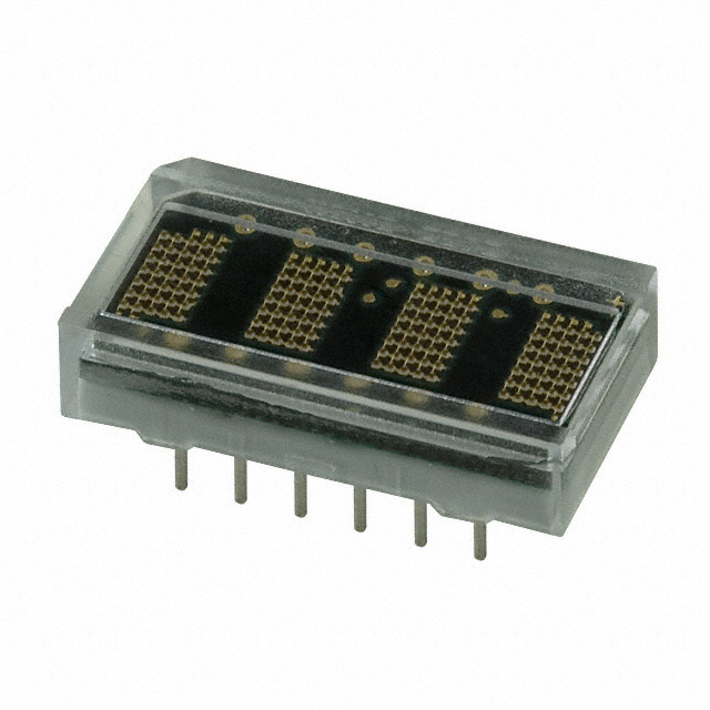 LED DISPLAY 5X7 4CHAR .2" RED【HCMS-2965】