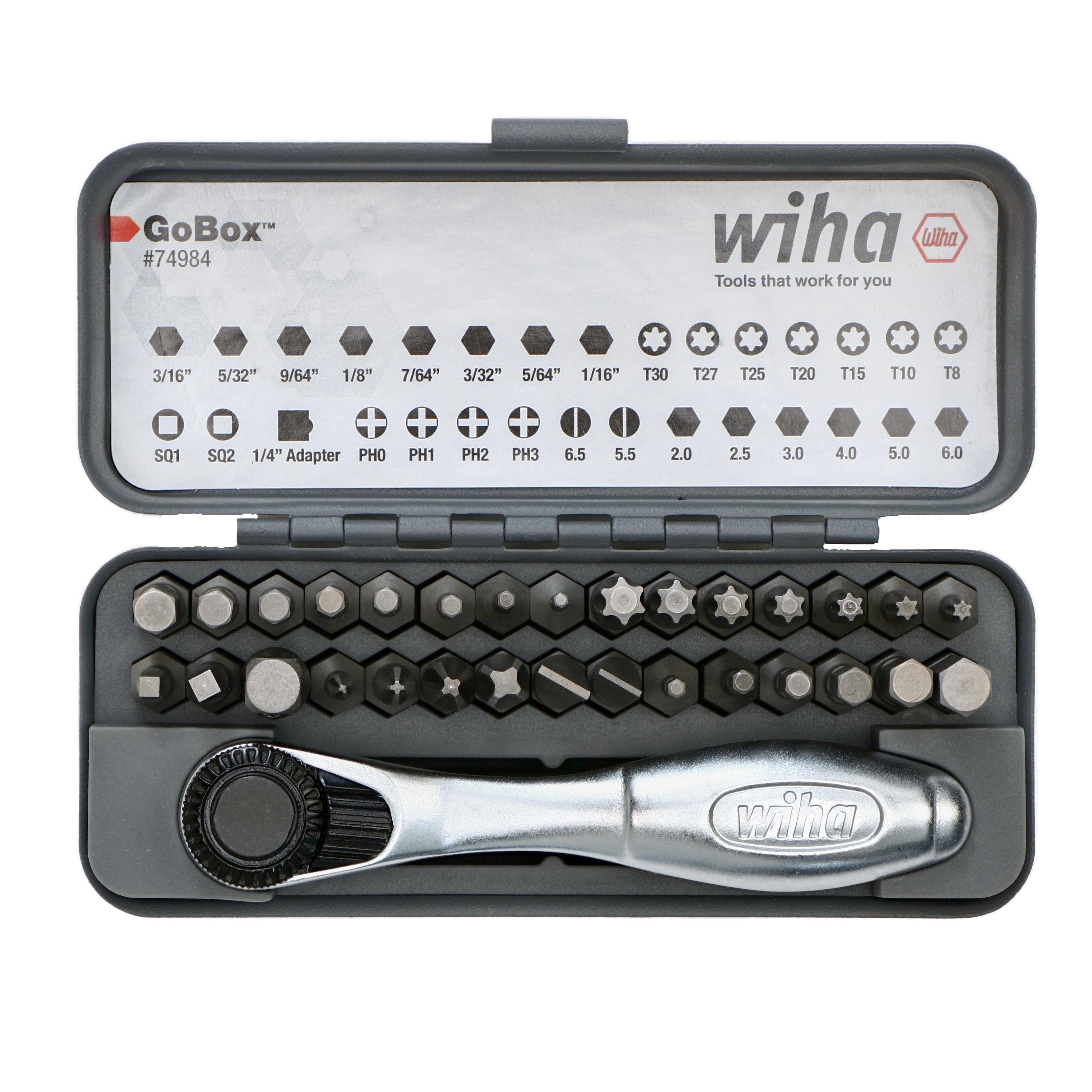 32 PIECE GOBOX STANDARD BIT SET【74984】
