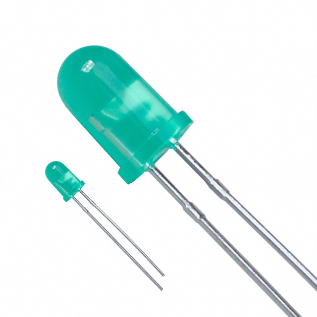 【LTL-307G】LED GREEN DIFFUSED T-1 3/4 T/H