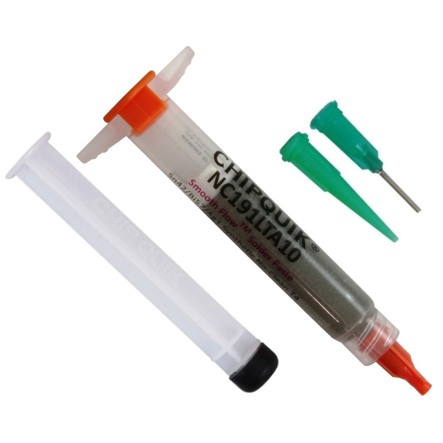【NC191LTA10】SMOOTH FLOW LOW TEMP SOLDER PAST