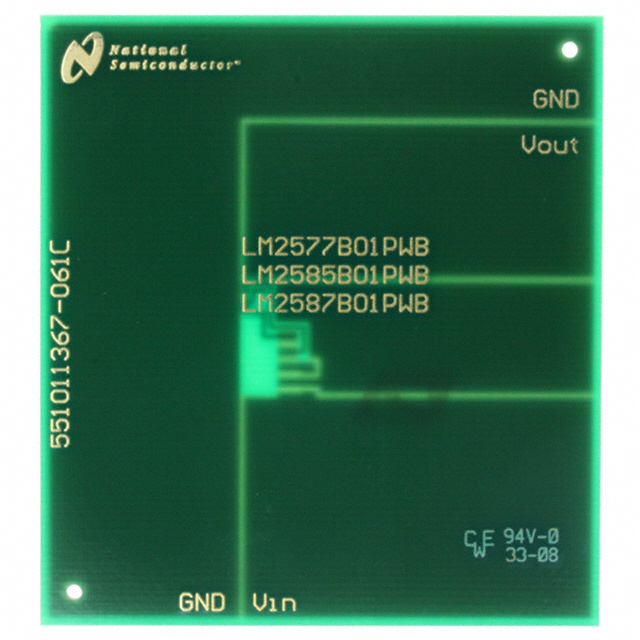 【551011367-061/NOPB】EVAL BOARD LM2577 LM2585 LM2587