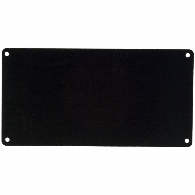 【2043】PANEL PHENOLIC 3-1/16X5-7/8" BLK