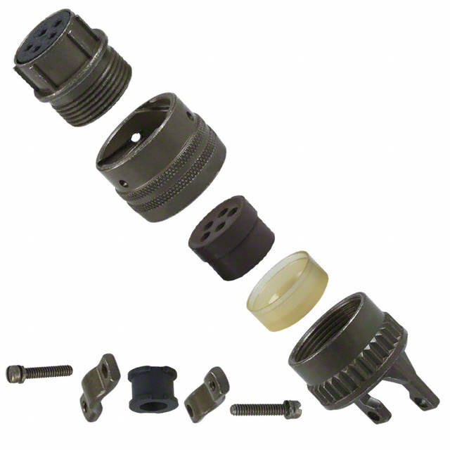 【PT06E-14-5S(SR)】CONN PLUG FMALE 5P GOLD SLDR CUP