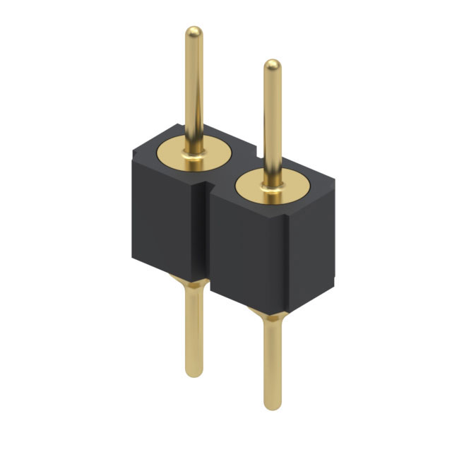 【350-10-102-00-006000】CONN HEADER VERT 2POS 2.54MM