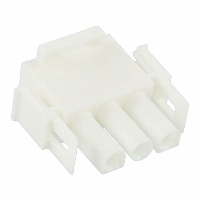 【350766-4】CONN PLUG HSG 3POS UNIVER