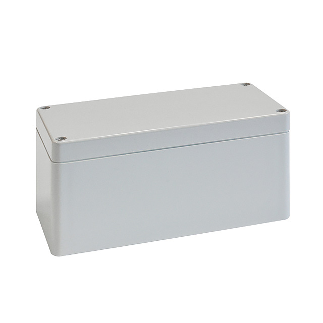 BOX PLASTIC GRAY 6.3"L X 3.15"W【02231000】