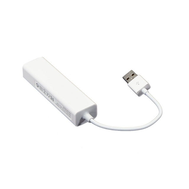 【2909】USB 2.0 AND ETHERNET HUB - 3 USB