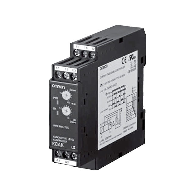 CONTROL LIQ LEVEL 100-240VAC DIN【K8AK-LS1 100-240VAC】