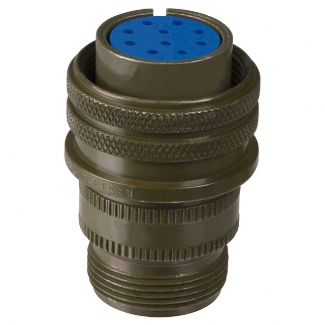 【97-3106A-18-1S】CONN PLUG FMALE 10P SOLDER CUP