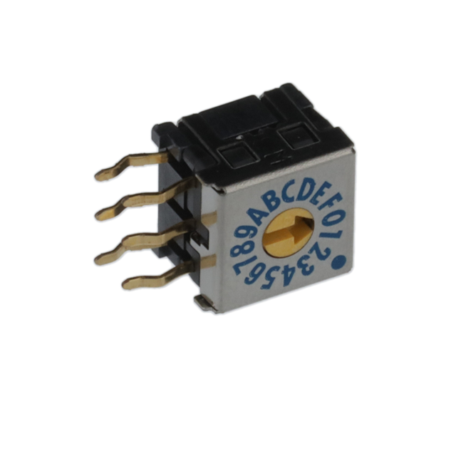 【DRR7016C】SWITCH DIP ROTARY HEX 30MA 15V