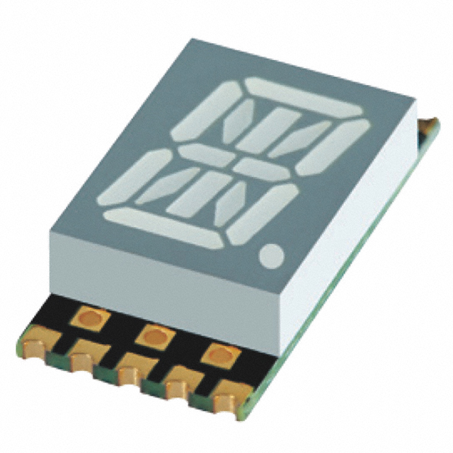 DISPLAY 14SEG 0.4" SGL BLU 16SMD【XZFABBA10C】