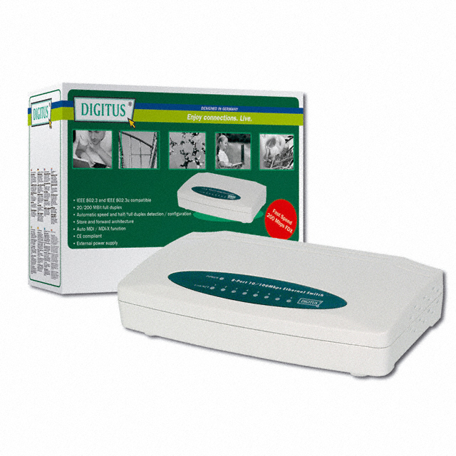 NETWORK SWITCH-UNMANAGED 8 PORT【DN-5002C】