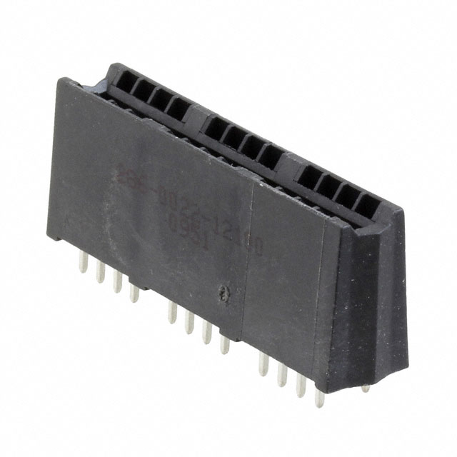 【6651214-1】CONN EDGE DUAL FMALE 24POS GOLD