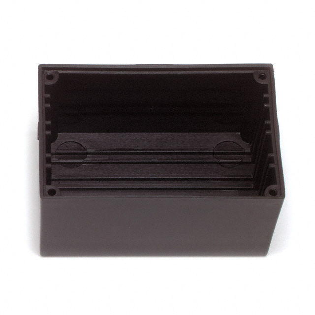 【3850-0】BOX PLAS BLACK 2.69"L X 1.82"W