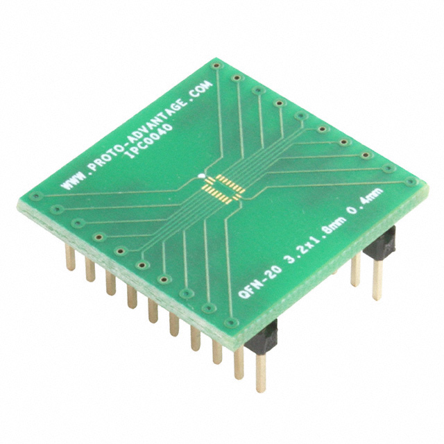 【IPC0040】QFN-20 TO DIP-20 SMT ADAPTER