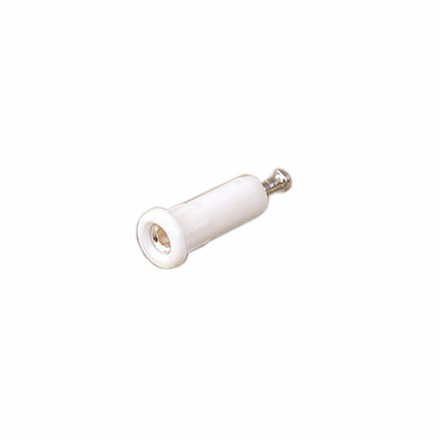 【105-1041-001】CONN TIP JACK TURRET WHITE