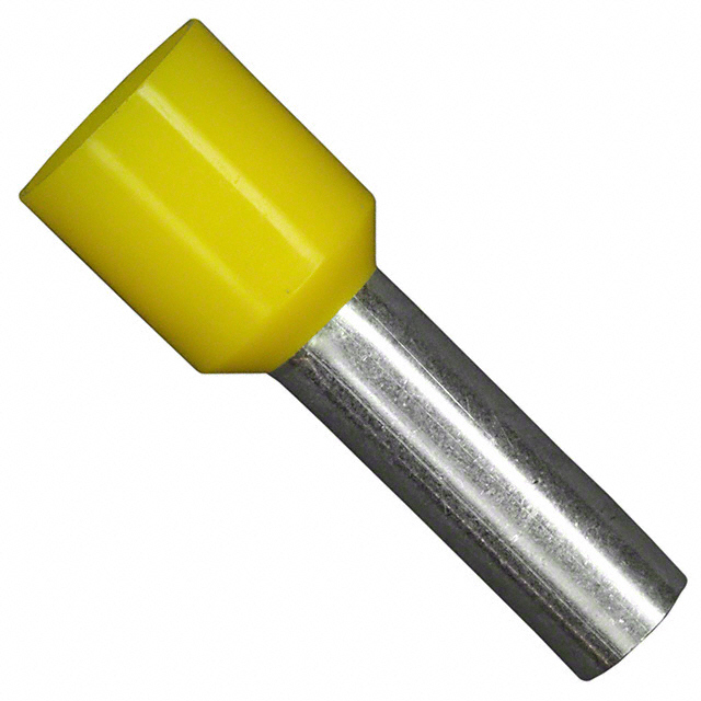 【11121060】CONN FERRULE DIN 10AWG YELLOW