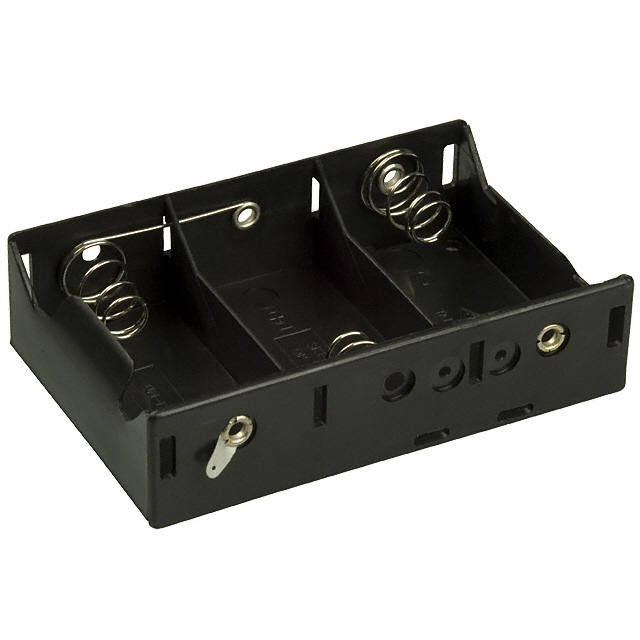 【BH3DL】BATT HOLDER D 3 CELL SOLDER LUG