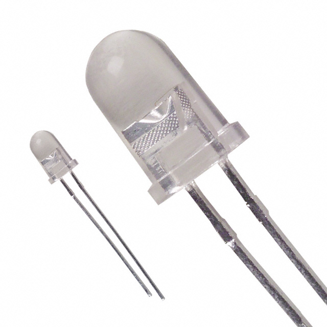 LED RED CLEAR T-1 3/4 T/H【LTL2P3KRK】