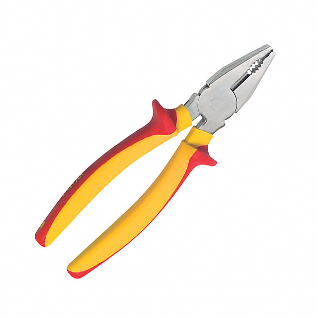 【32818】PLIERS COMBO FLAT NOSE 8"