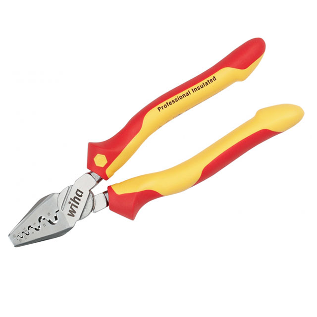 【32841】INSULATED CRIMPING PLIERS 7.0"