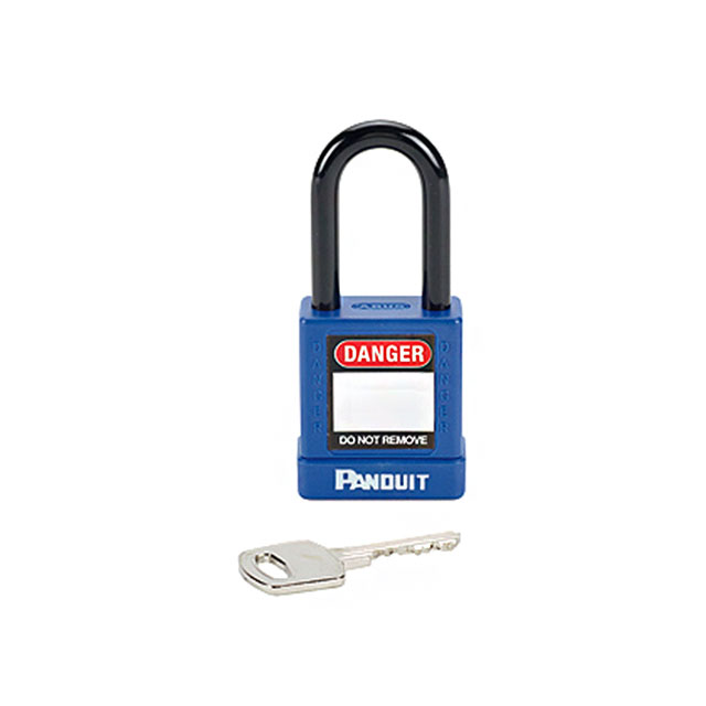 BLUE PLASTIC BODY PADLOCK【PSL-8BU】
