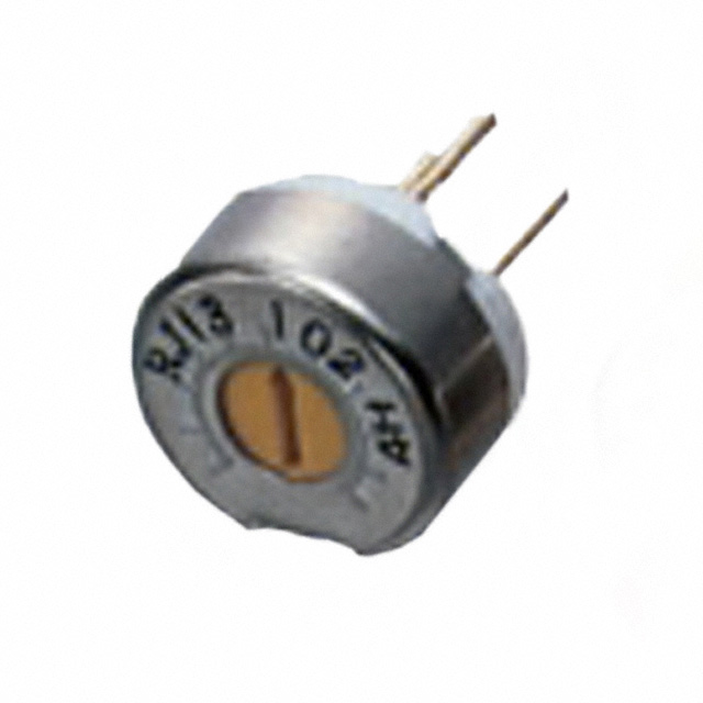 【RJ-13P100】TRIMMER 10 OHM 0.75W PC PIN TOP