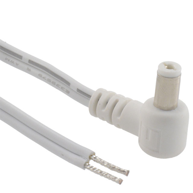 【10-01244】CBL ASSY 2.1MM PLG-CBL FLAT 6'