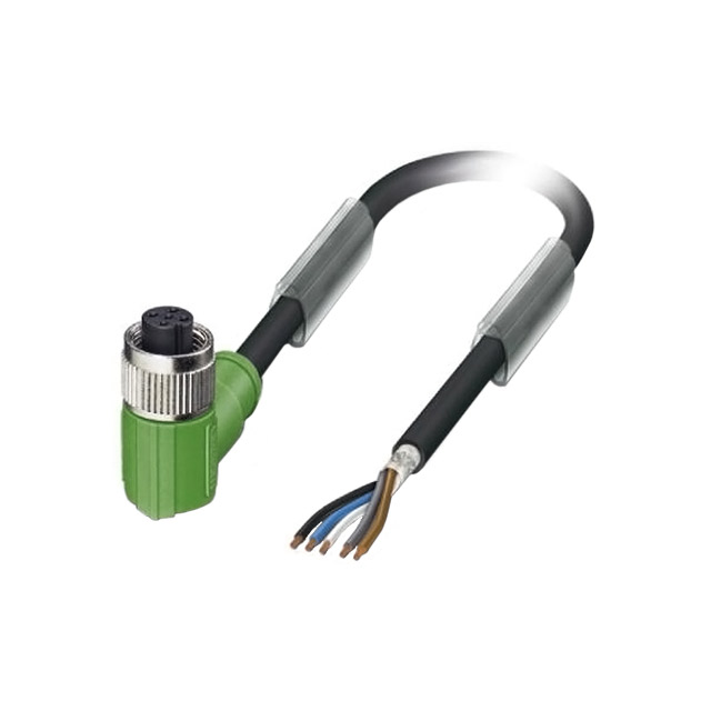 【1682964】CBL 5POS PLUG RA TO WIRE 4.92'
