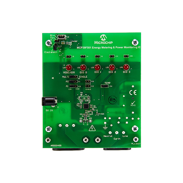 【ARD00455】EVAL BOARD FOR MCP39F501