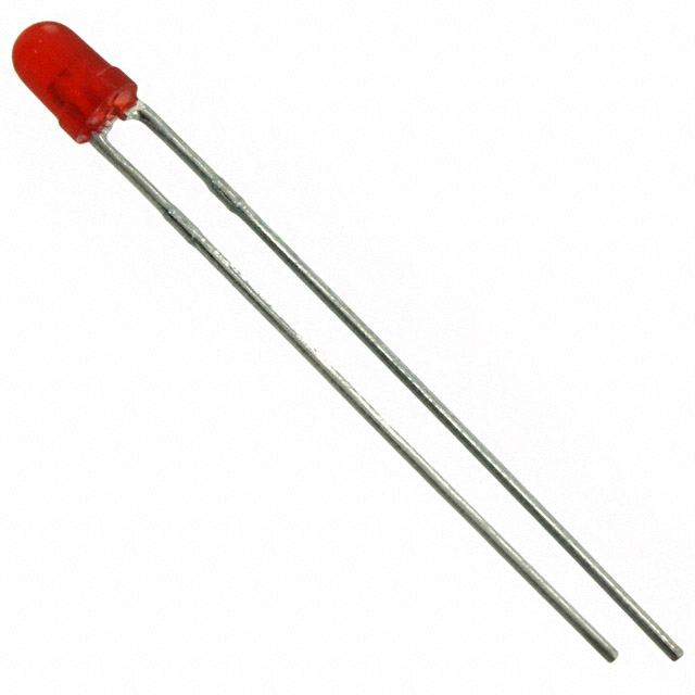 【WP710A10ID】LED RED DIFFUSED T-1 T/H