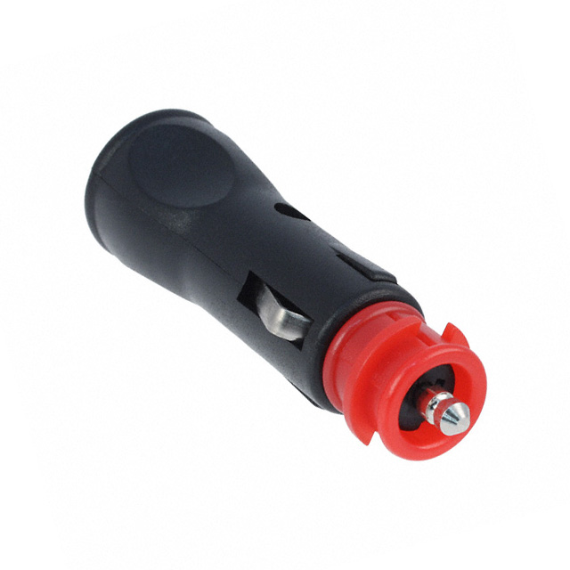 【AP-124】AUTO PWR PLUG 12V 5A BLK/RED