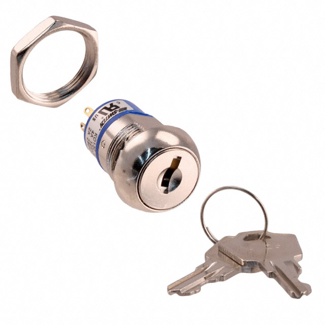 【KO130QA126】SWITCH KEYLOCK 2POS DPDT 4A 125V