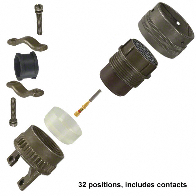 【PT06SE-18-32S(SR)】CONN PLUG FMALE 32POS GOLD CRIMP