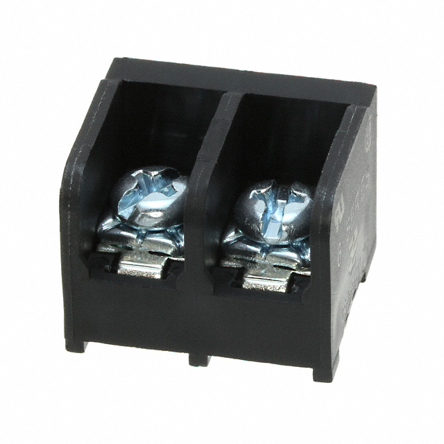 【6PCR-02-006】CONN BARRIER STRIP 2CIRC 0.375"