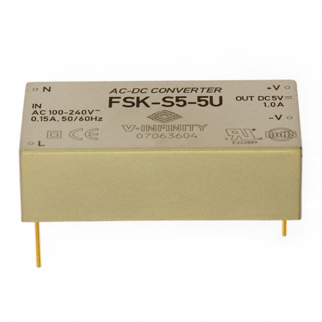 【FSK-S5-5U】AC/DC CONVERTER 5V 5W