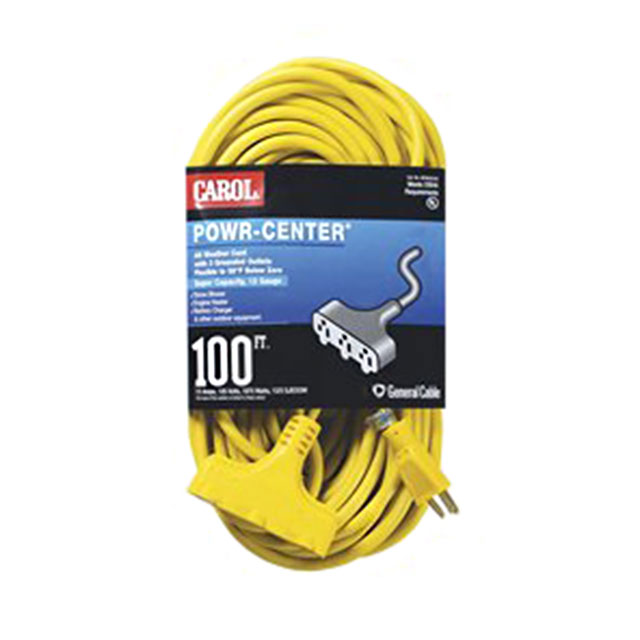 CRD 12AWG NMA 5-15P - 5-15R 100'【00788.63.05】