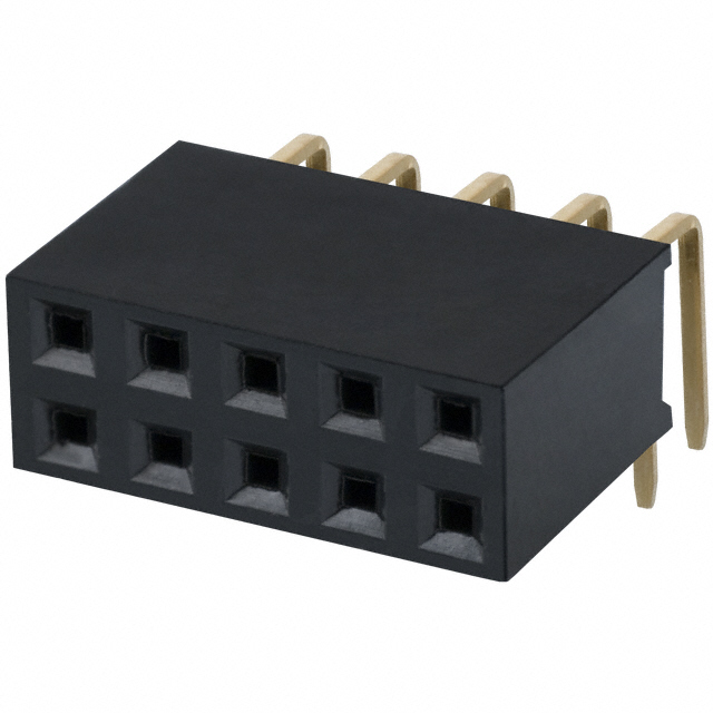 【PPPC052LJBN-RC】CONN HDR 10POS 0.1 GOLD PCB R/A