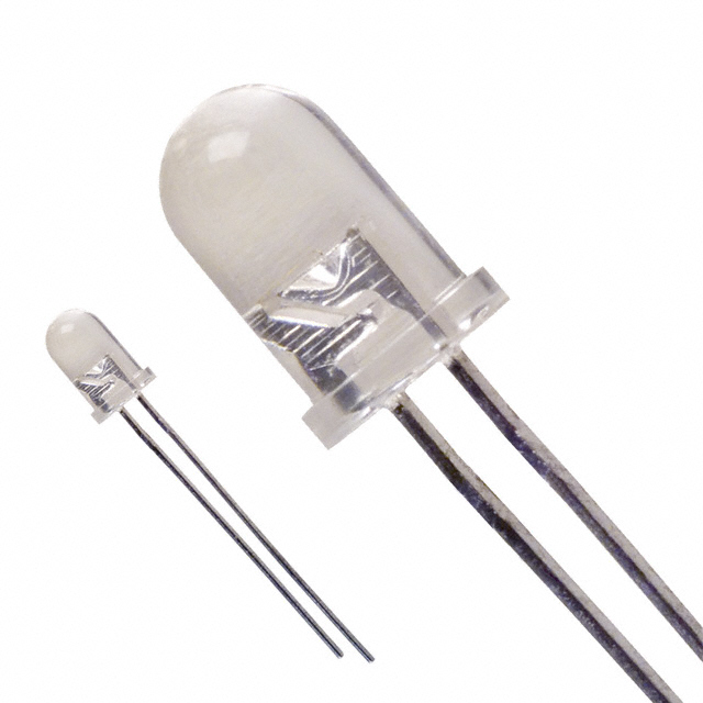 LED ORANGE CLEAR T-1 3/4 T/H【SSL-LX5093SOC】