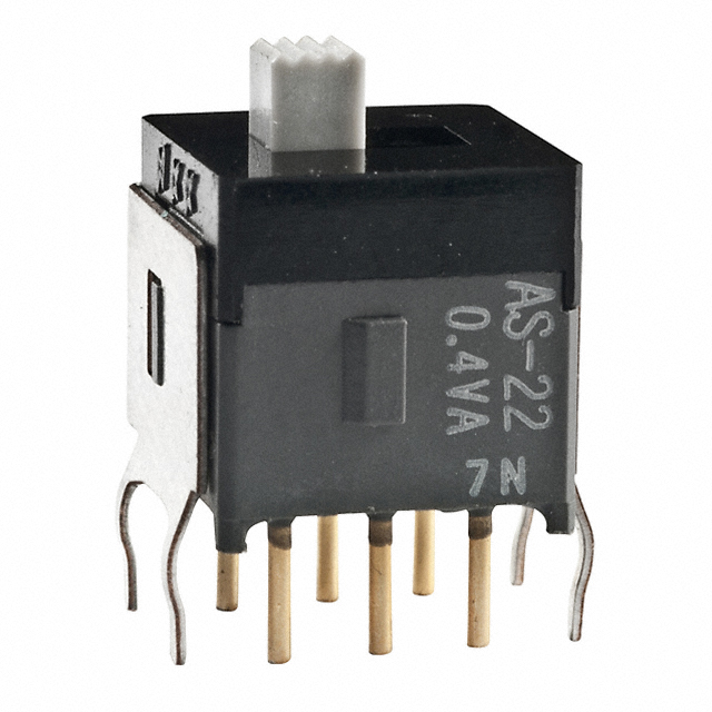 【AS22AB】SWITCH SLIDE DPDT 0.4VA 28V