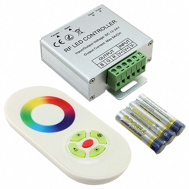 【ZCTR-06】LED CTRLR RF 5-KEY 3OUTPUT