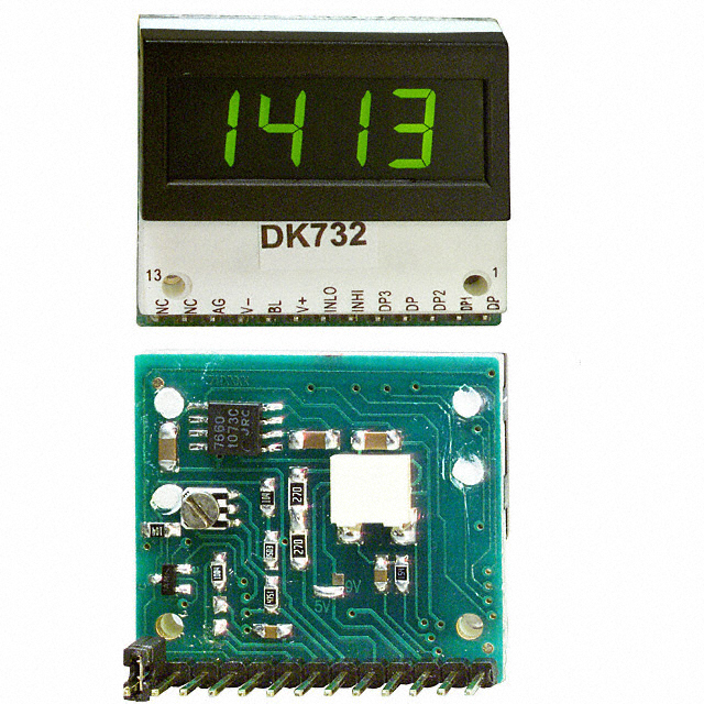 【DK733】VOLTMETER 2VDC LCD PANEL MOUNT